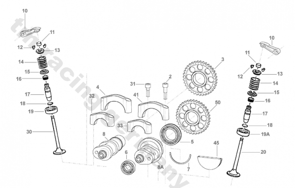 Titan Auslass Ventil 26.8 x 5.0-30. # F14158`