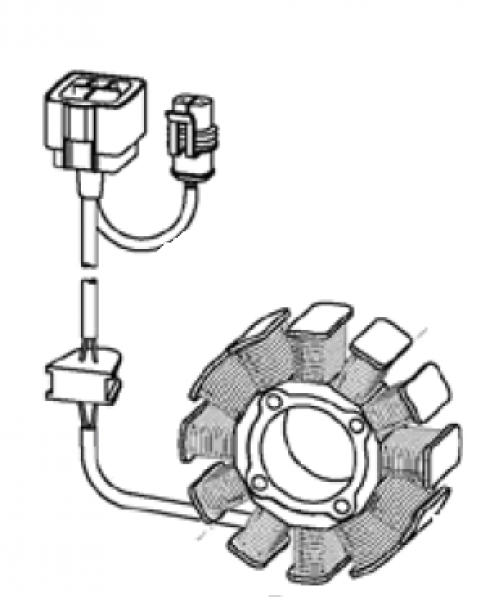 Stator Kokusan YS 9018 C.KOKU/SUM. # F15547`