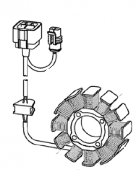 Stator Kokusan YS 9018 C.KOKU/SUM, # F15547.