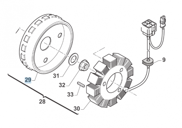 ROTOR KOKUSAN YF9022, # F15552`