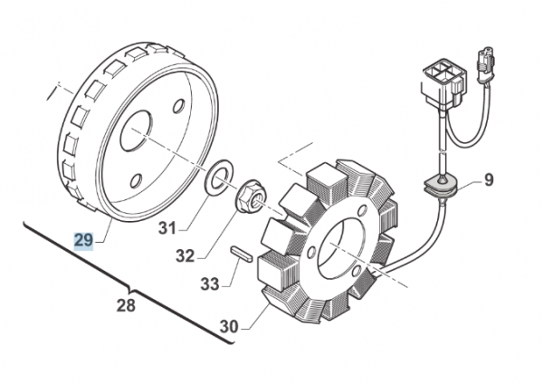 ROTOR KOKUSAN YF9022, # F15552;