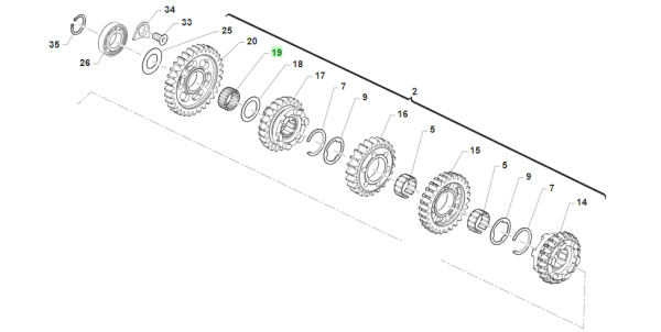 Nadellager 18x22x10. # F19514. # F19514`