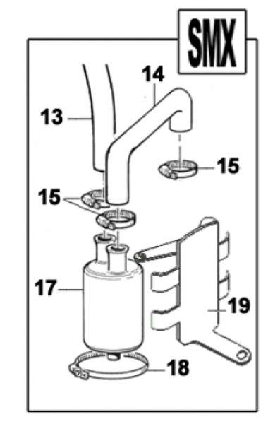 Gummiband Auffangbehälter Öl SMX, # F21417`