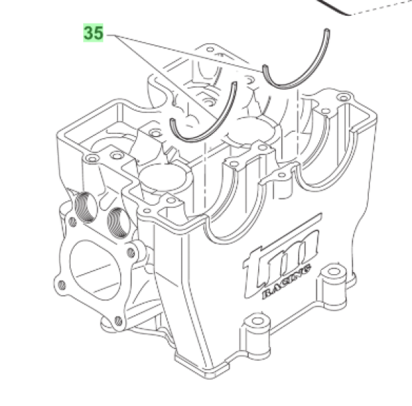 Führungsclip Kugellager Nockenwelle, #F26317`