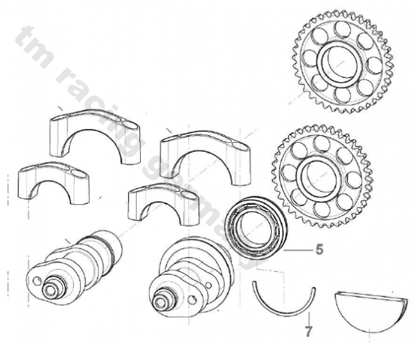 Sicherungsring / halb 42mm 250Fi,  # F26433`
