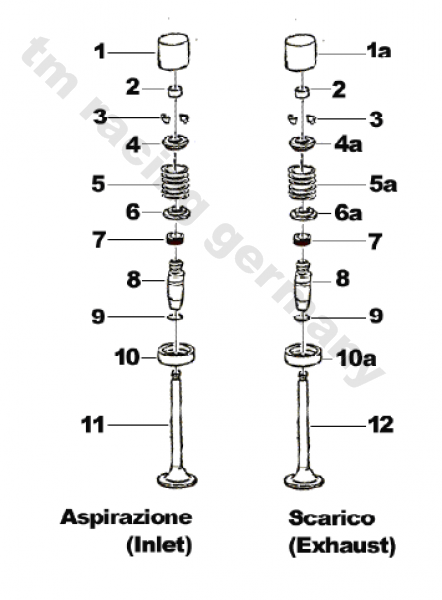 Federteller unten für Ventilfeder F16450, # F26494