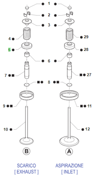 Federteller Auslassventil SMX , # F26724`