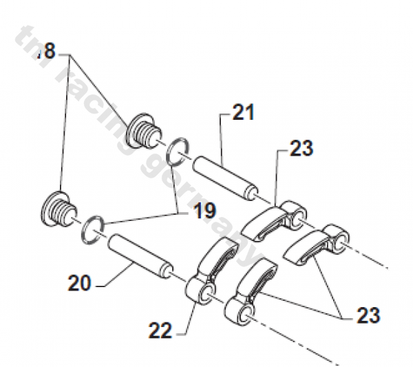 Fingerhebel für Dekosystem, # F28836`