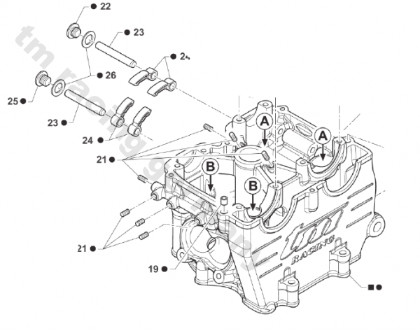 Verschlussschraube Fingerhebelwelle , # F49066´