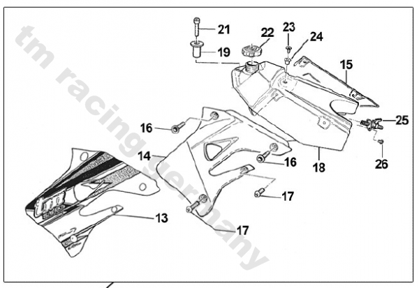 Benzinhahn 4T, # F65000