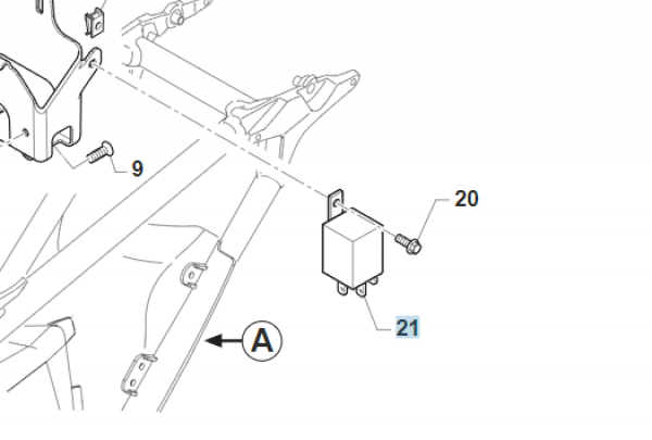 Blinkerrelaise für Gleichstromsytem 4T, # F68111.