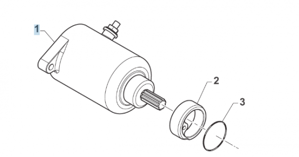 Anlasser, Starter 250/300 4T F und Fi. # F68145`