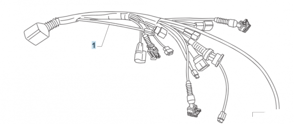 Kabelbaum SMK450Fi e.s, my 2022, # F68336 ;