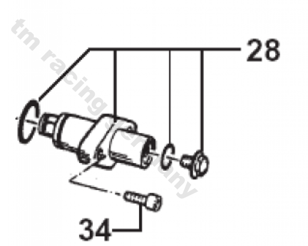 Steuerkettenspanner, #F70310,  der Artikel ist ersetzt durch #F70354