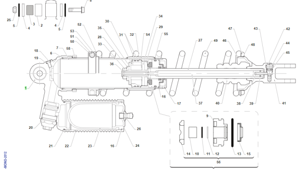 Stoßdämpferkopf TM 4T SMX 450, # F72349`