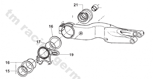 Exzenter Schwinge SMM, #F73402