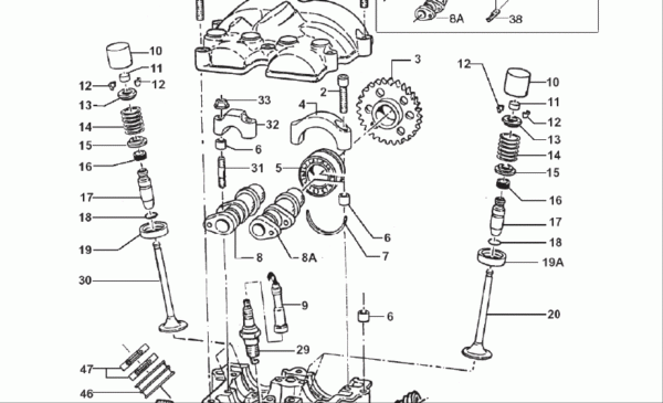 Ventilschaftdichtung 4T VS-4004. # F04351`
