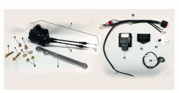 Schaltsensor für 2T und 4T. # F08236`