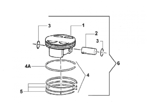 Kolbenkit 250Fi 76.95,  # F10843.95,