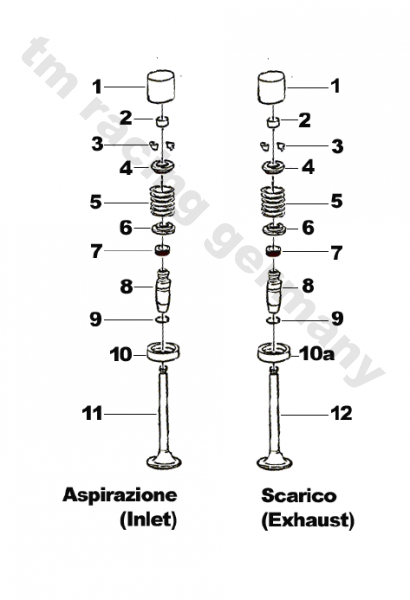 Einlaßventil D.36 X 5.5 Titan, # F14135`