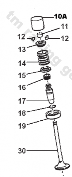 Sicherungskeil Ventil , # F14151