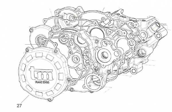 Kupplungsdeckel  250Fi M. 11/-, # F30960`