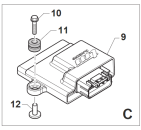 ECU SMR 300 2T FI 2025. # 08135.0`