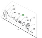 O-Ring Kupplungsnehmer (21,95x1,78) MARRONE. #50278`
