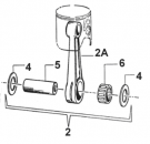Anlaufscheibe Hubzapfen 24mm. # 18248`