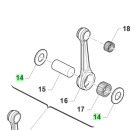 Anlaufscheibe KW 22,2 x 35,1 x1. # 18289`