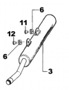 Buchse Schalldämpfer (Enduro), # 26055`