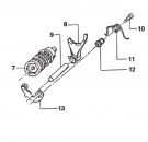 Schaltwalzenarretierung. # 26063.12`