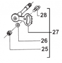 Schaltwelle. # 28100`
