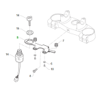 Tacho-Zündschloß-Halterung SMR 125 Euro 5+, # 64139A`