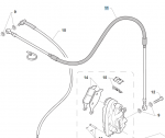 Bremsleitung vorne Enduro , weiß,  # 69042.14`