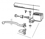 Einsteller Bremshebel  Brembo, # 69163.00,