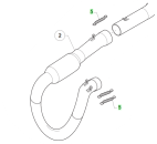 Feder Auspuff. # F27476´