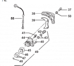 Gehäuse Kupplungsnehmer 4T mod.04 bis 2008, # F30789`