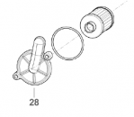 Ölfilterdeckel 250Fi mod 2011 bis; # F30965´