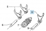 Schaltgabel Primaer , # F33305`