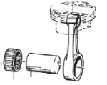 Pleuelkit 250F. # F18754`