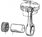 Pleuelkit 250Fi Enduro kpl 2010 , # F18915`