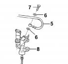 Bremsleitung hinten ab mod 11. # F69519´