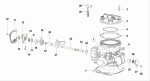 O RING Zylinderkopf 250/300  innen. # 12250`