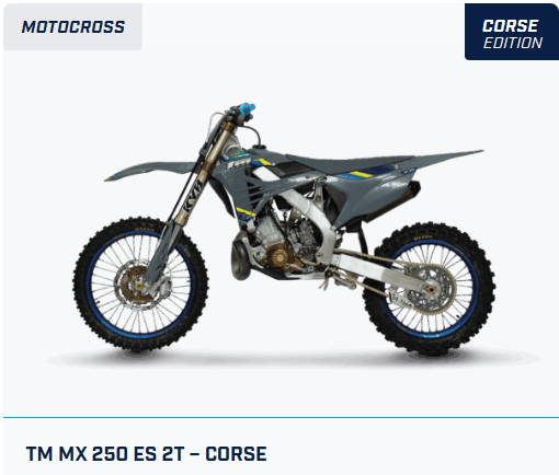 TM MX 250 ES 2T Corse