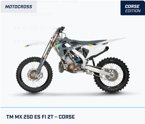 TM MX 250 ES FI 2T – CORSE