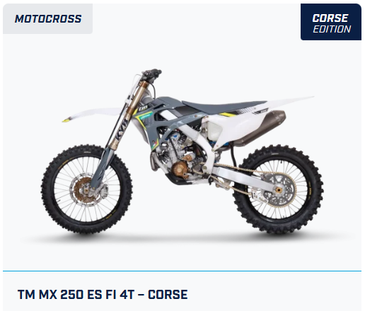 TM MX 250 ES Fi 4T – CORSE