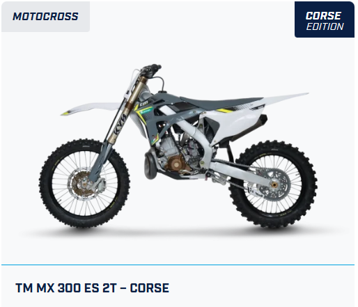TM MX 300 ES 2T – CORSE