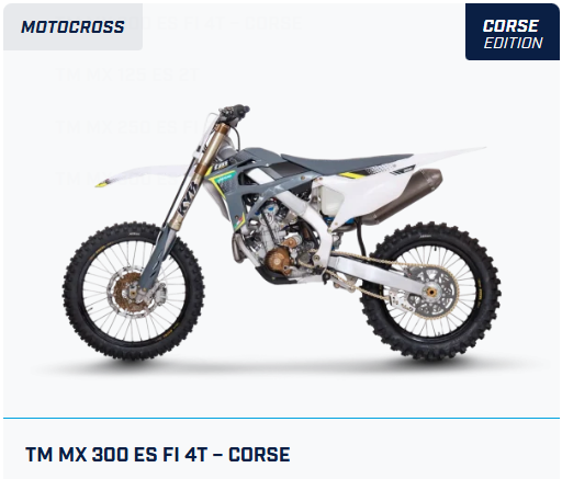 TM MX 300 ES Fi 4T – CORSE