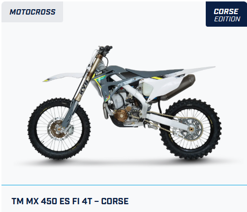 TM MX 450 ES Fi 4T – CORSE